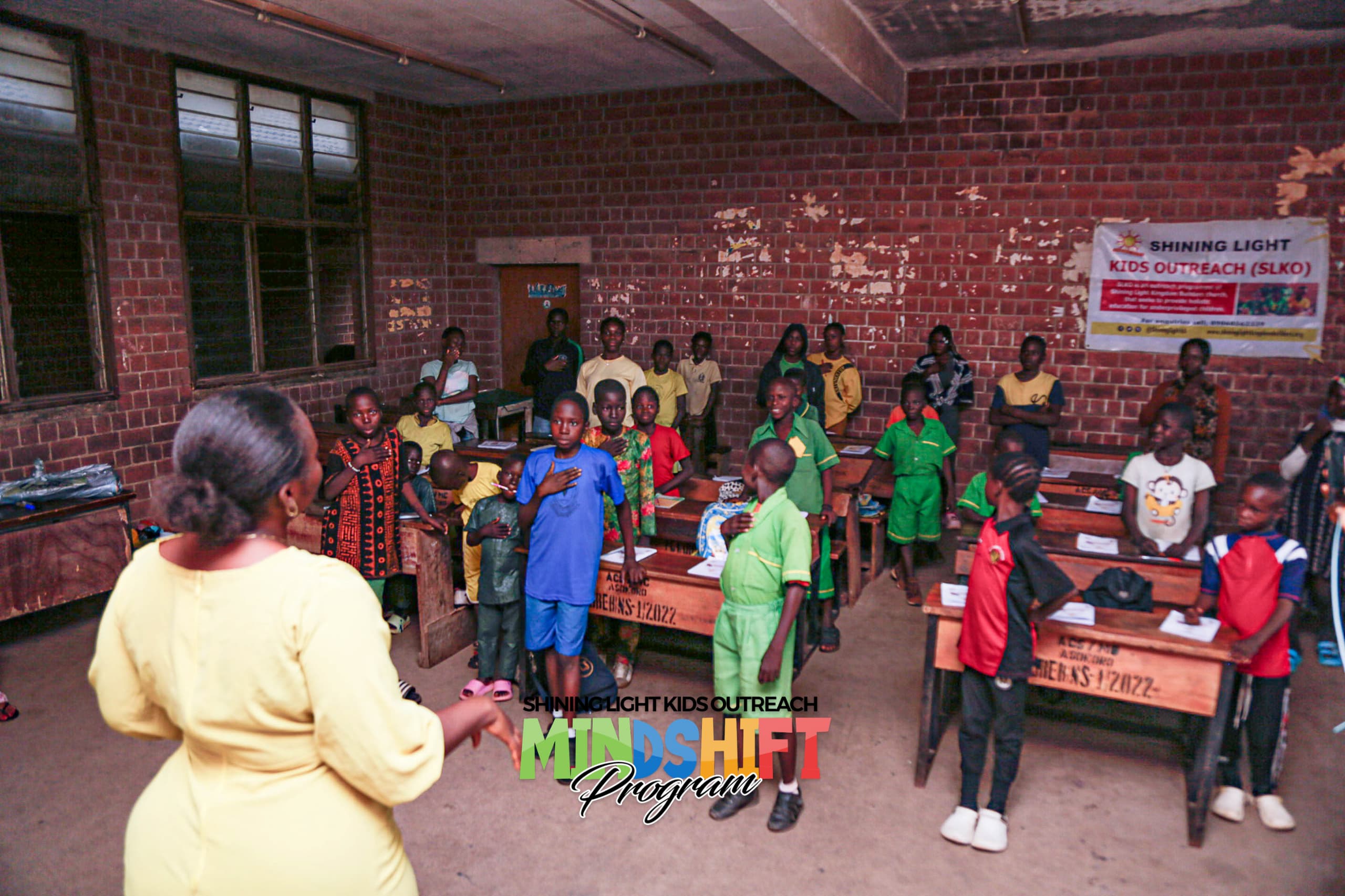 Kids in classroom